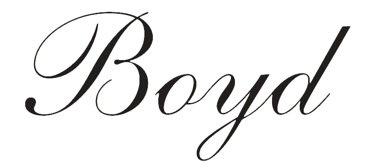 Boyd Family Vineyards dark logo
