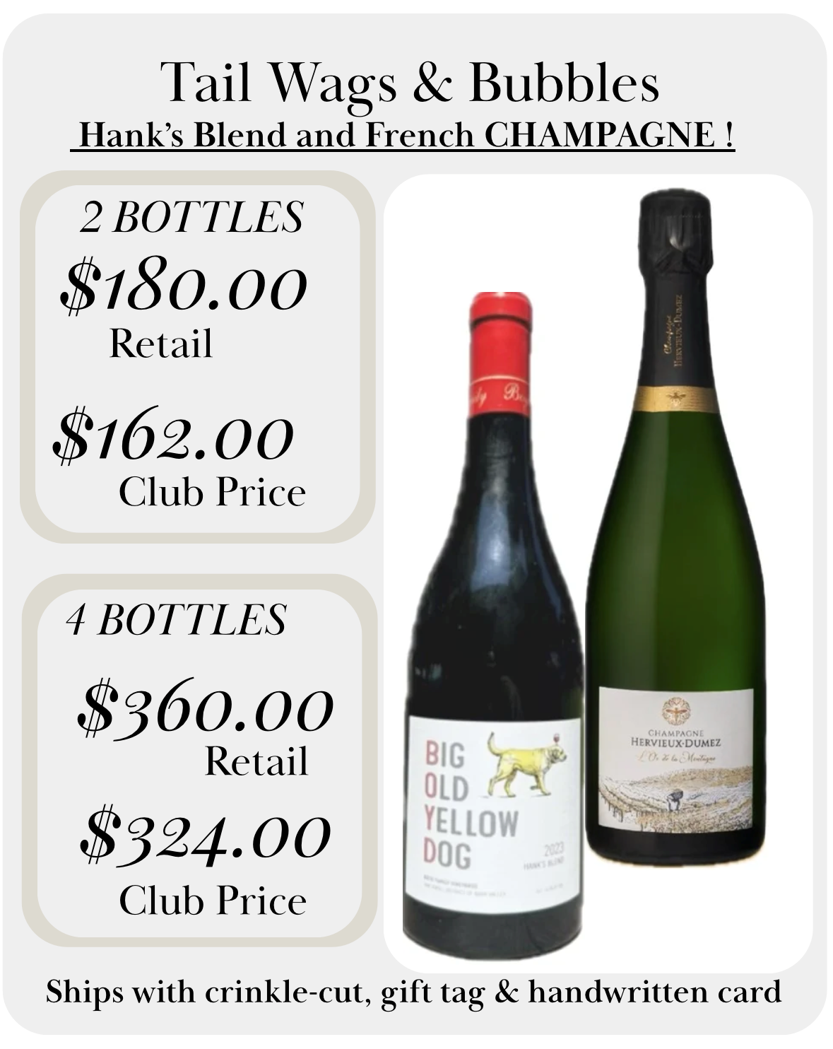 Product Image for Tail Wags & Bubbles- TWO